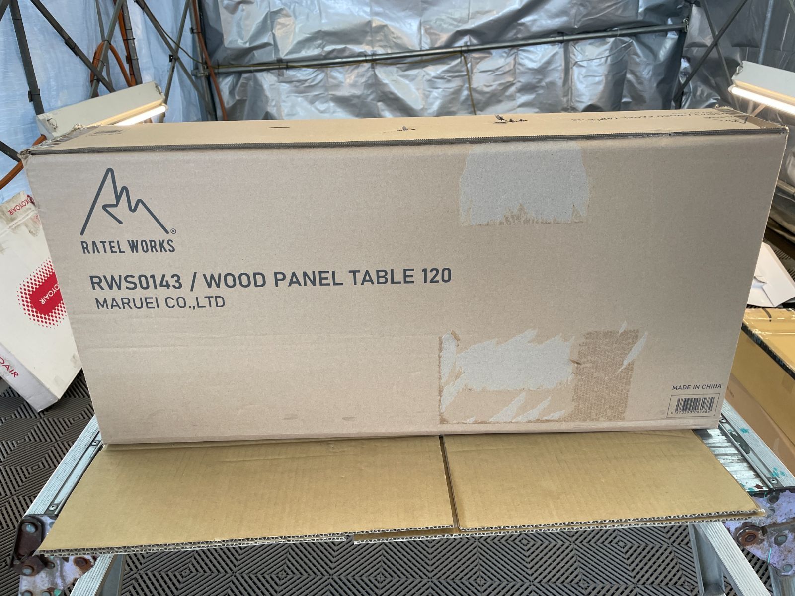 RATEL WORKS WOOD PANEL TABLE（ウッドパネルテーブル）RWS0143 新品未開封品 菅025