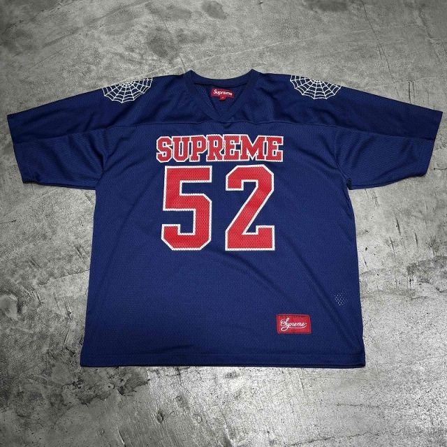 Supreme 24ss Spiderweb Football Jersey Mサイズ シュプリーム