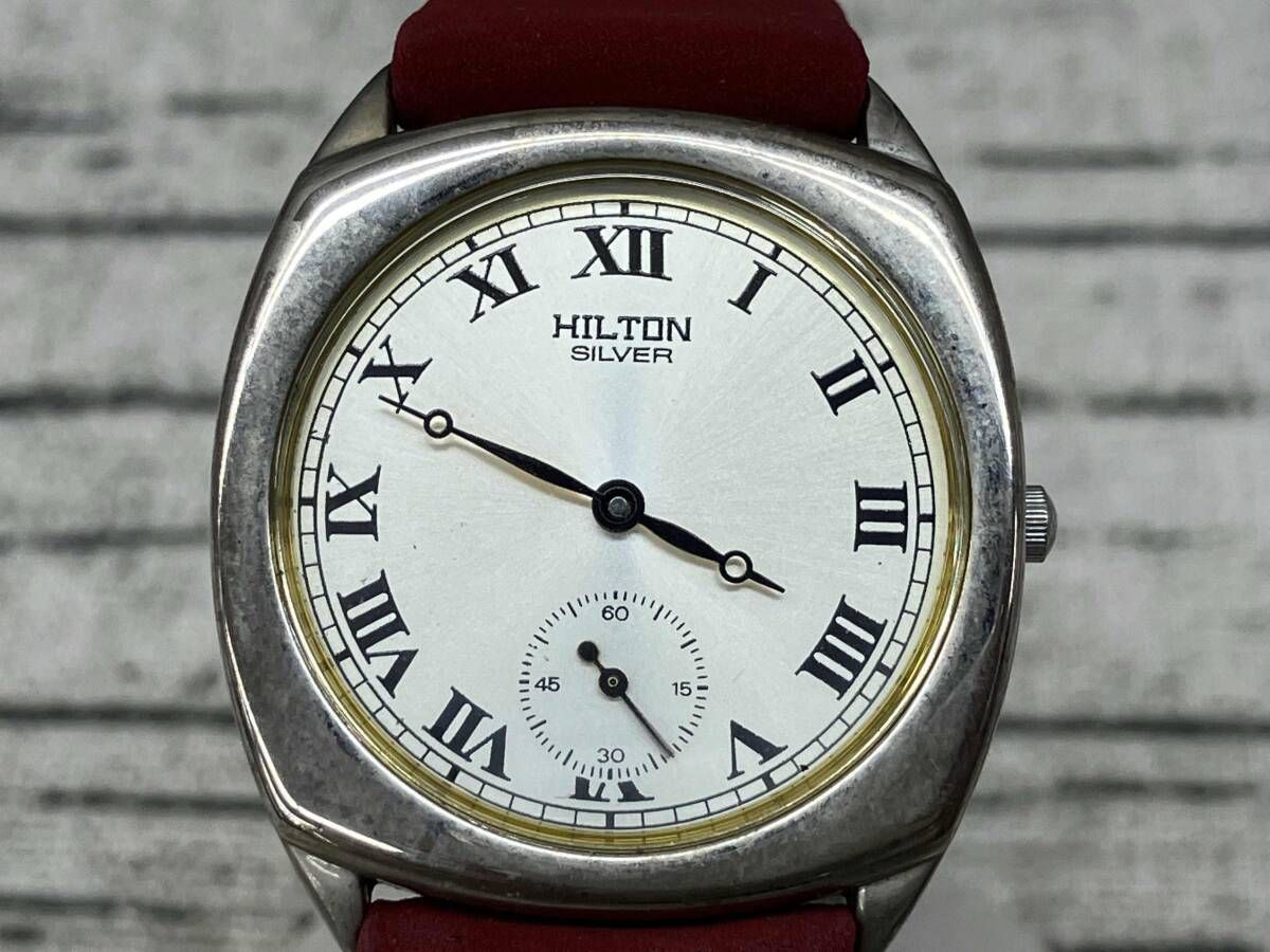 【HILTON】 HQ-9601M クォーツ R7.11月電池交換済 中古
