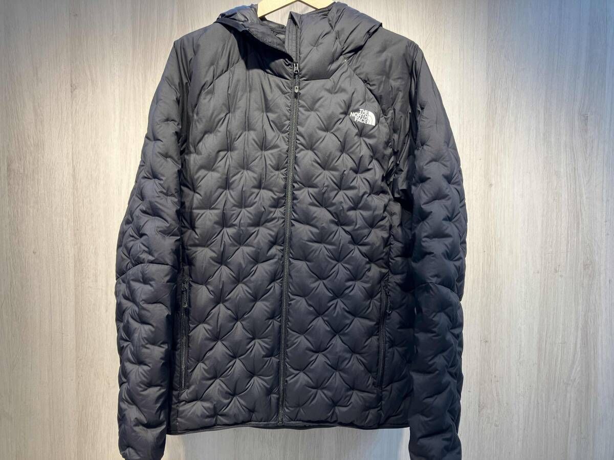 THE NORTH FACE ダウンジャケット　ND92216 Astro Light Hoodie BLK サイズＬ