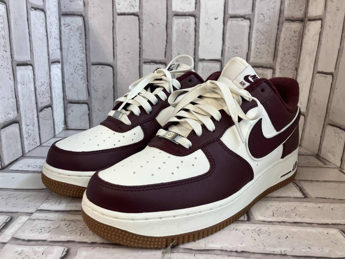 NIKE ナイキ スニーカー DQ7659-102 ホワイト ボルドー 26.5cm スポーツ