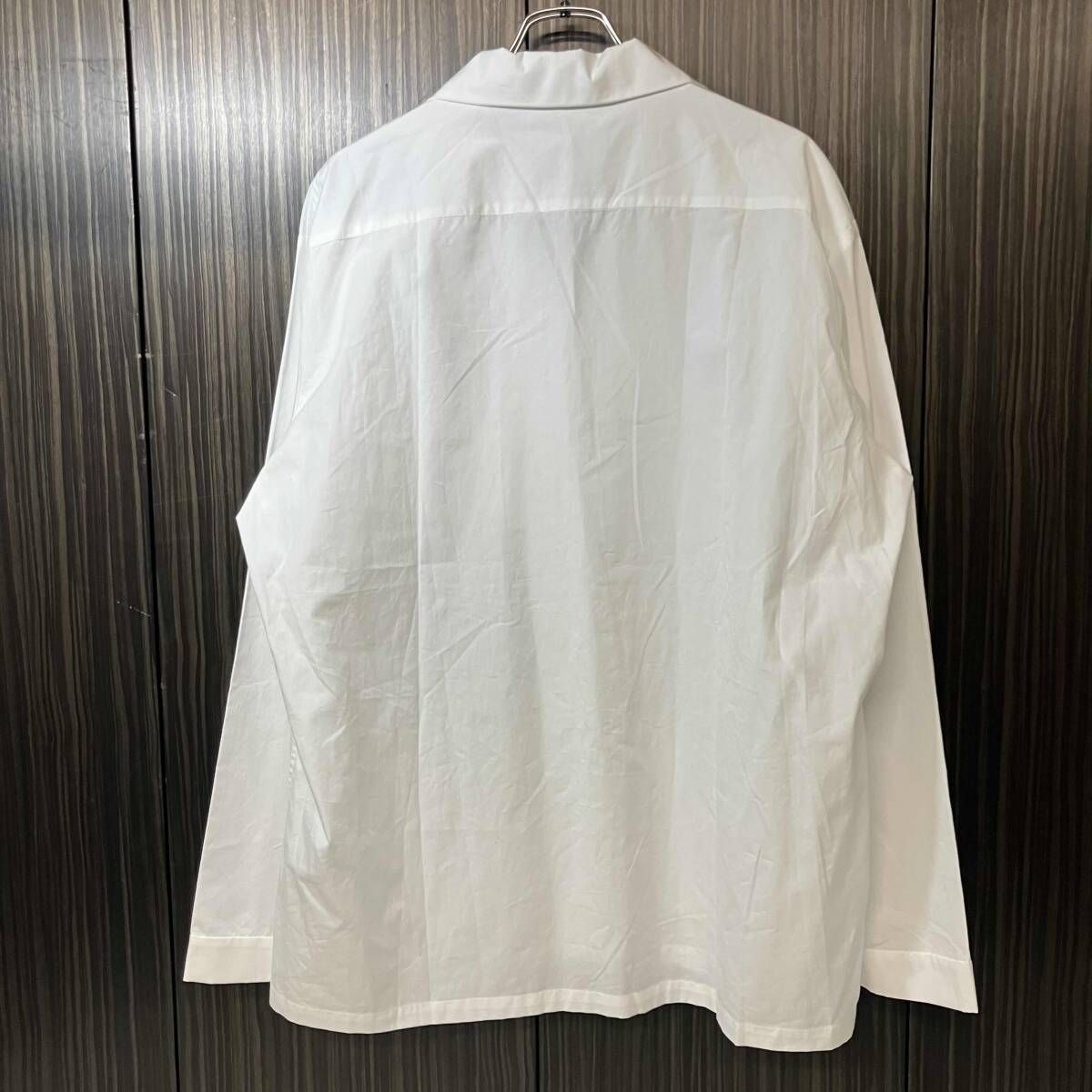 MIU MIU 24 ポプリンシャツ サイズ38 ホワイト MK1884 S000 15UL