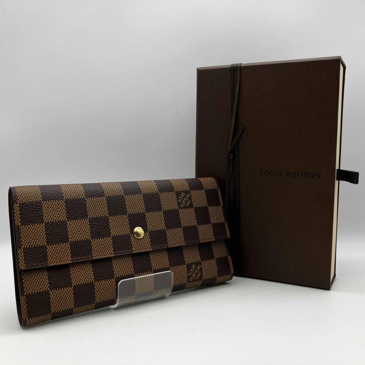LOUIS VUITTON ルイ・ヴィトン ダミエライン M61215 ポルトトレゾール・インターナショナル 三つ折り財布