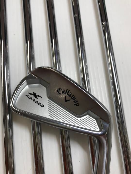 キャロウェイ　X FORGED STAR 2021　NSプロ Zelos 8　Rフレックス　アイアンセット　中古【最短即日発送】