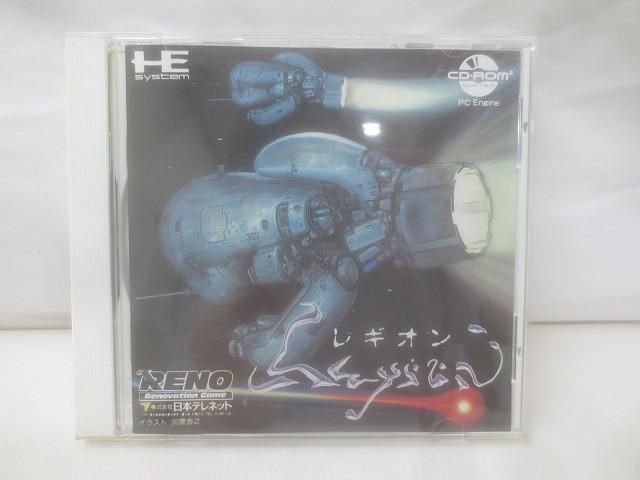 ゲーム NEC PCエンジン ソフト レギオン 説明書 帯 付き 中古品