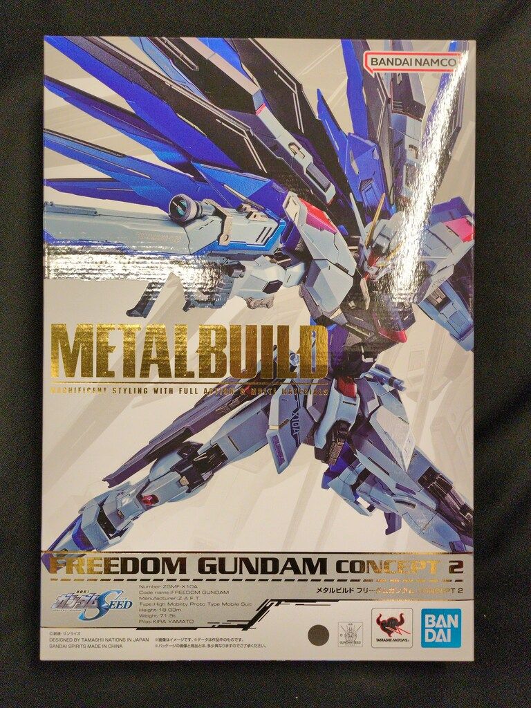 BANDAI SPIRITS METAL BUILD 機動戦士ガンダムSEED フリーダムガンダム CONCEPT 2