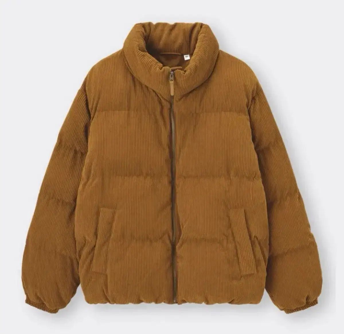 XL UNIQLO ジーユー コーデュロイ ショートダウン アウター パーカ / ブラウン