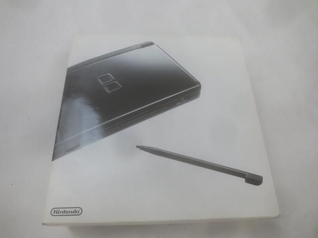 ゲーム ニンテンドーDS 本体 DS Lite 動作品 USG-001 ジェットブラック 箱 説明書 充電器 ストラップ 付き 中古品