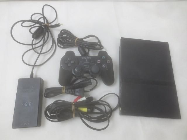 ゲーム プレイステーション2 PS2 本体 動作品 SCPH-70000 チャコール