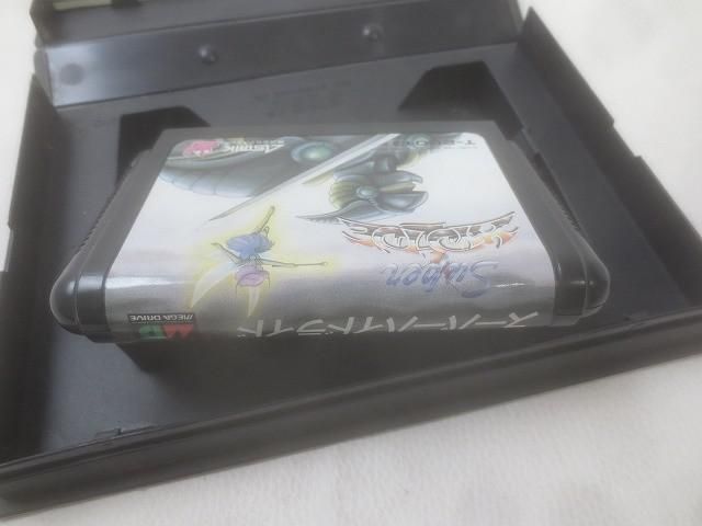 ゲーム セガ メガドライブ スーパーハイドライド 箱 説明書 付き 中古