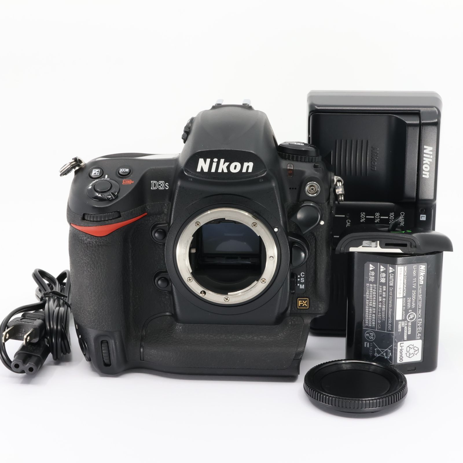 Nikon D3s ボディ ニコン フルサイズ 一眼レフカメラ シャッター回数86,738枚 美品 完動 保証付｜A005