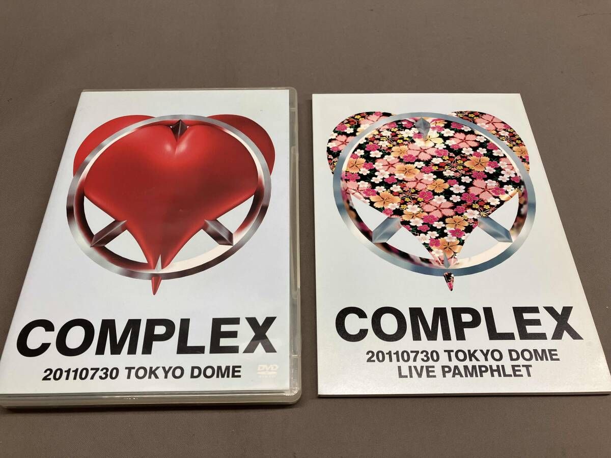 COMPLEX コンプレックス 20110730 TOKYO DOME 日本一心 DVD 吉川晃司