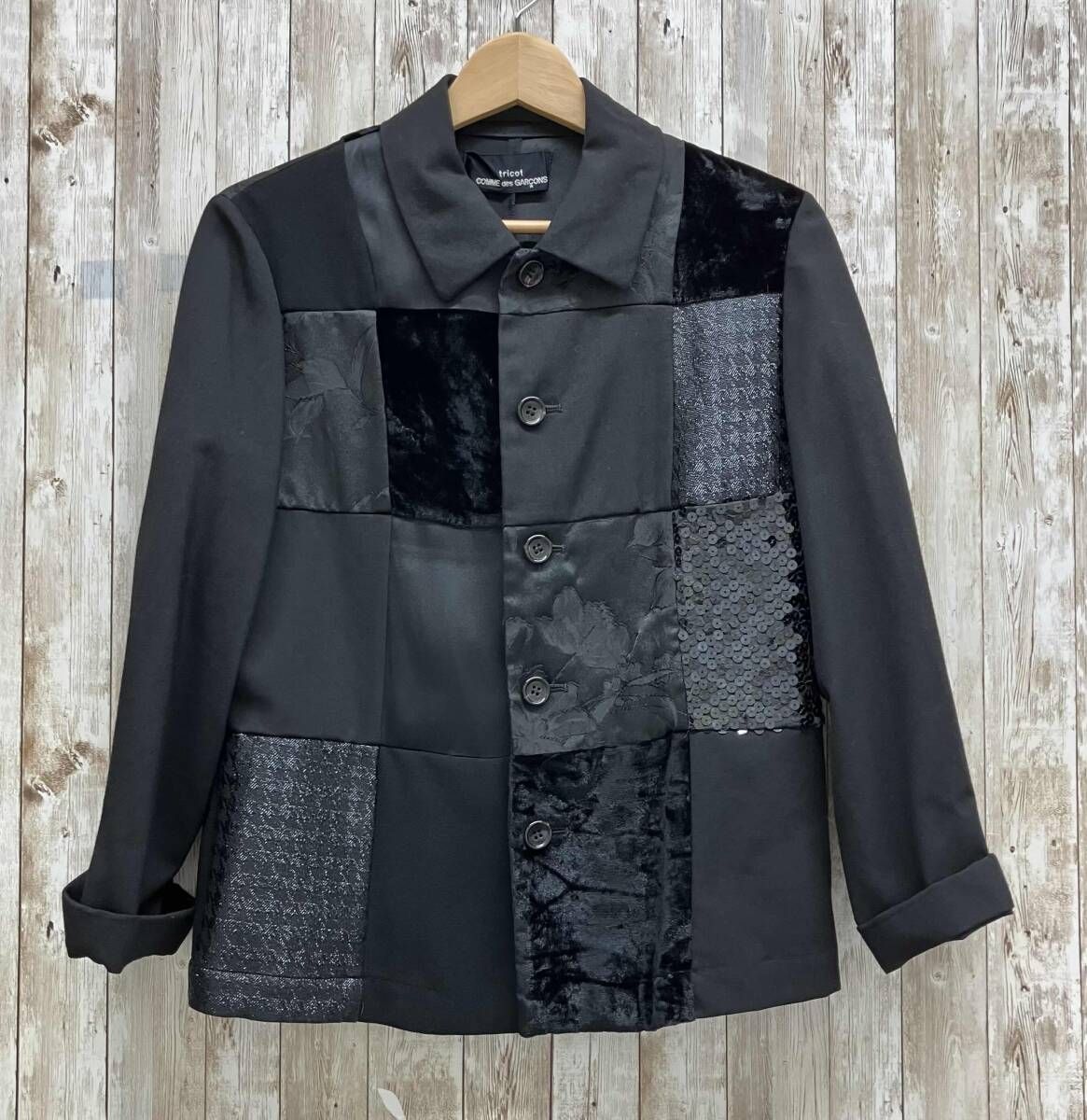 TRICOT COMME des GARCONS トリココムデギャルソン ジャケット ブラック サイズ不明 TJ-040130
