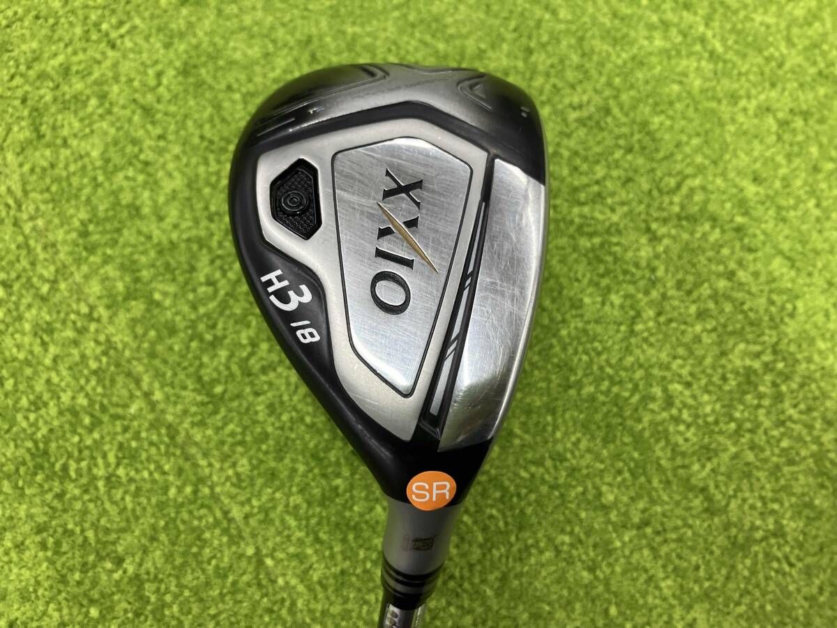 DUNLOP XXIO 10 ユーティリティ　18° Miyazaki フレックスSR ヘッドカバーなし　付属品なし