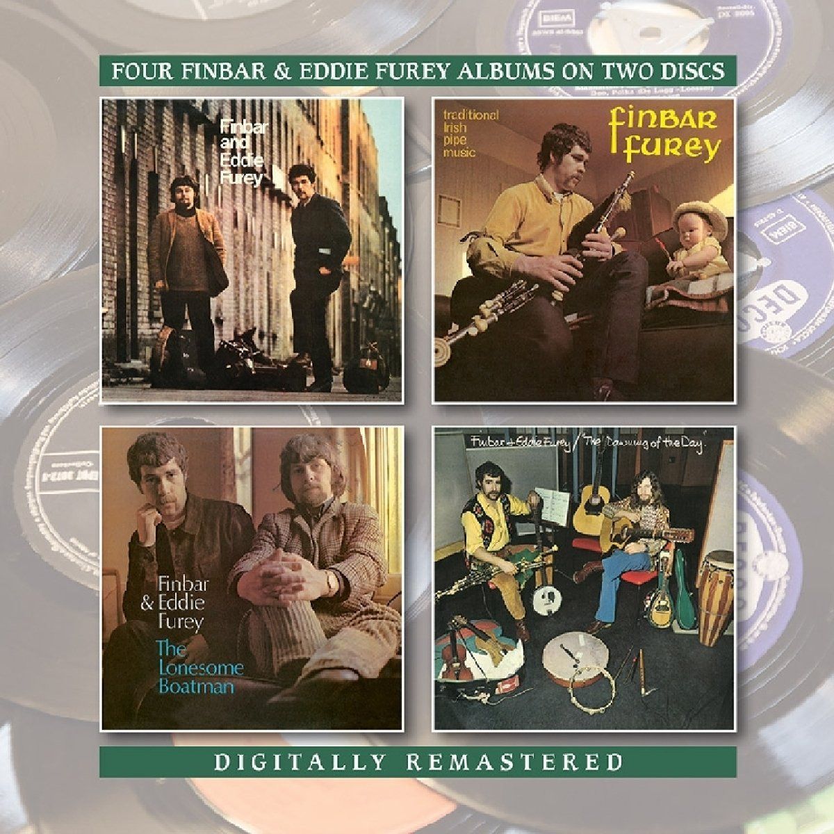 【CD】FINBAR & EDDIE FUREY / TRAD IRISH PIPE MUSIC / THE LONESOME BOATMAN / THE DAWNING OF THE DAY