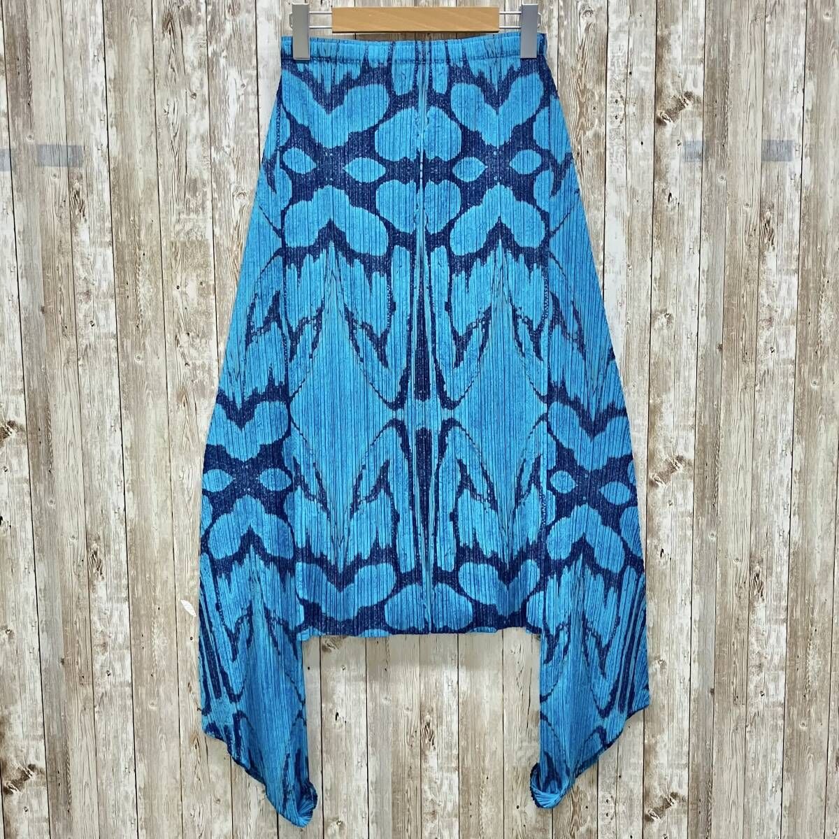 PLEATS PLEASE ISSEY MIYAKE イッセイミヤケ PP33-JF654 レディース パンツ size4 ライトブルー ブルー Easy Pants 10,515円