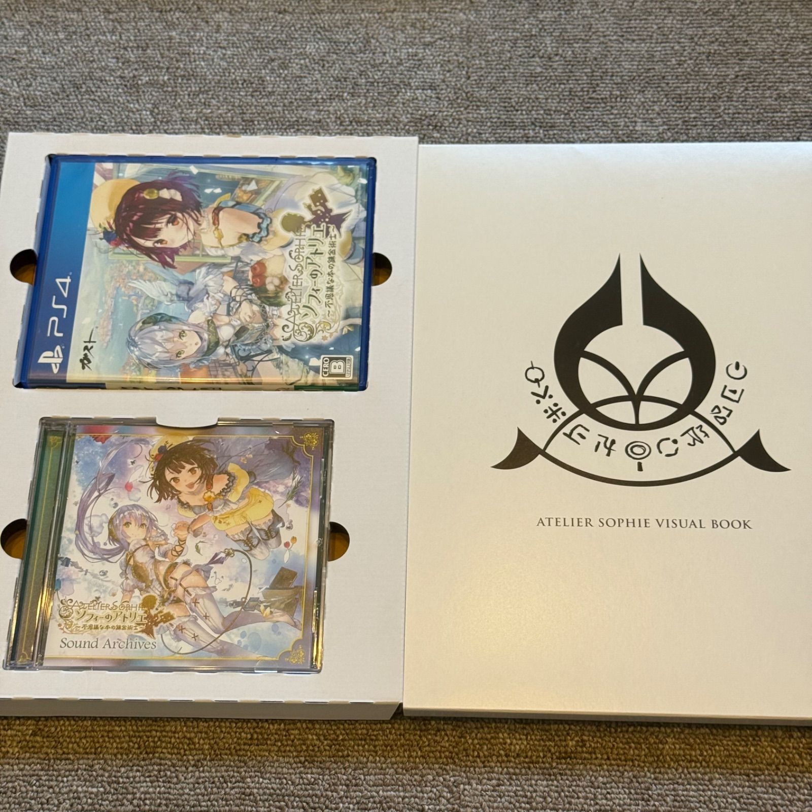 5-189【ソフト美品・未開封あり】PS4 ソフィーのアトリエ コレクションボックス 完動品