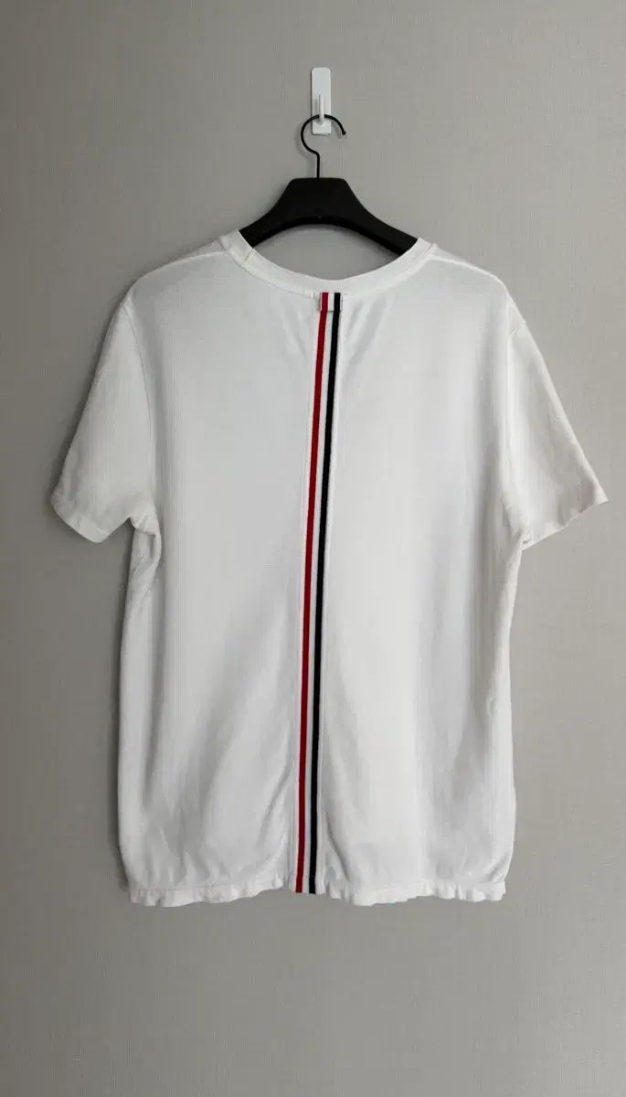トムブラウン 白 3本線 半袖Tシャツ 4size (105程度)