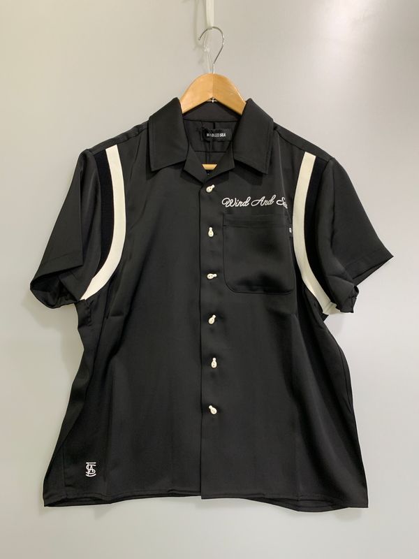 【中古品】 WIND AND SEA ウィンダンシー SD BOWLING SHIRT WDS-O-FAL-24-Q1-SH-05 エスディー ボウリングシャツ メンズ トップス 半袖シャツ 【142-260530-KS-30-min】