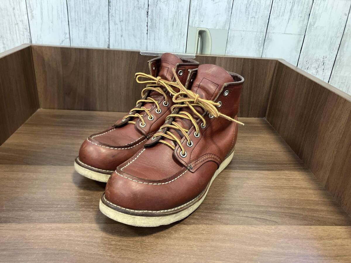 RED WING レッドウィング D 9106 USA製 状態考慮　ブラウン 踵キズ有り