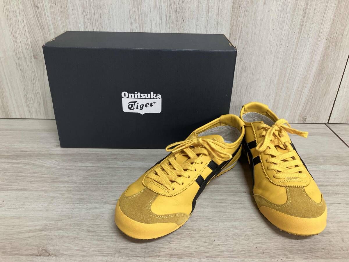 Onitsuka Tiger オニツカタイガー スニーカー 1183C102-751 26cm イエロー 箱有り