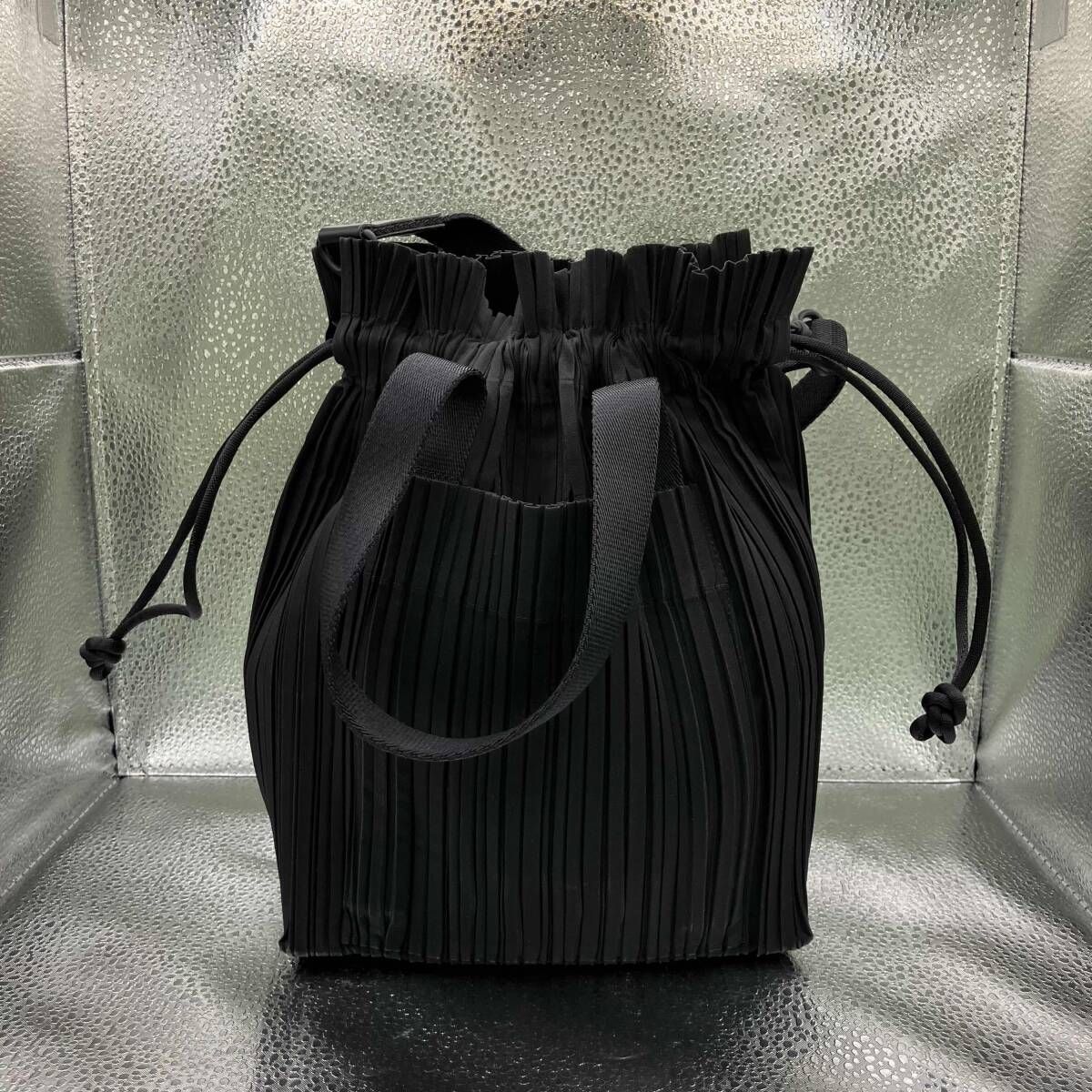 PLEATS PLEASE トートバッグ PLEATS TOTE PP42AG601 ブラック プリーツプリーズ