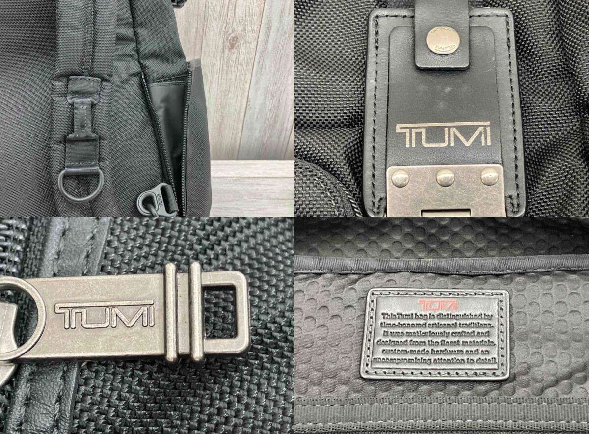 TUMI／トゥミ／リュック／Alpha Bravo Lejeune Backpack／ブラック 