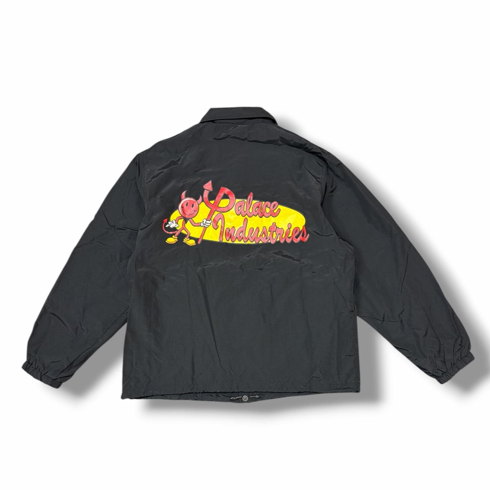 PALACE コーチジャケット ブラック XL パレス ナイロンジャケット 参考上代29700円 PALACE × WORLD INDUSTRIES 26SS Coach Jacket コーチ