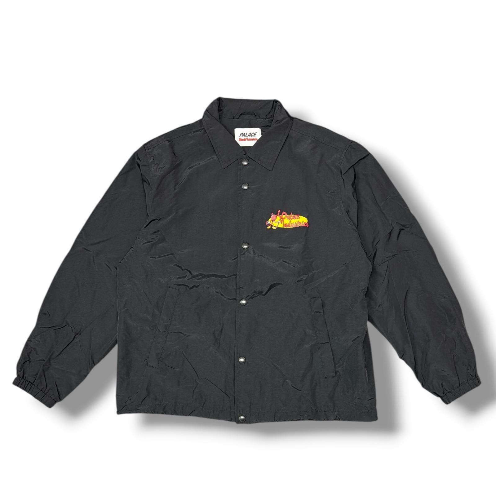 PALACE コーチジャケット ブラック XL パレス ナイロンジャケット 参考上代29700円 PALACE × WORLD INDUSTRIES 26SS Coach Jacket コーチ