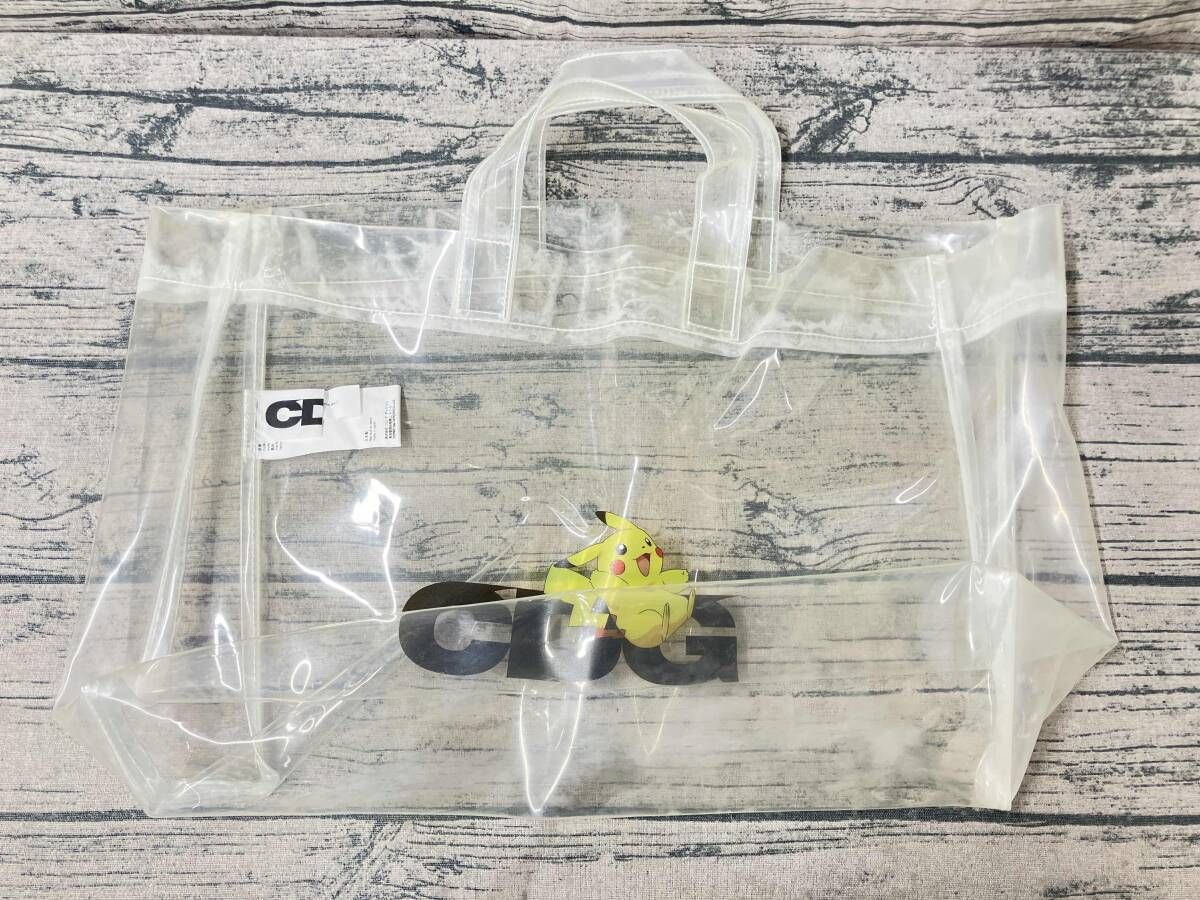 CDG COMME des GARCONS × POKÉMON クリアトートバッグ