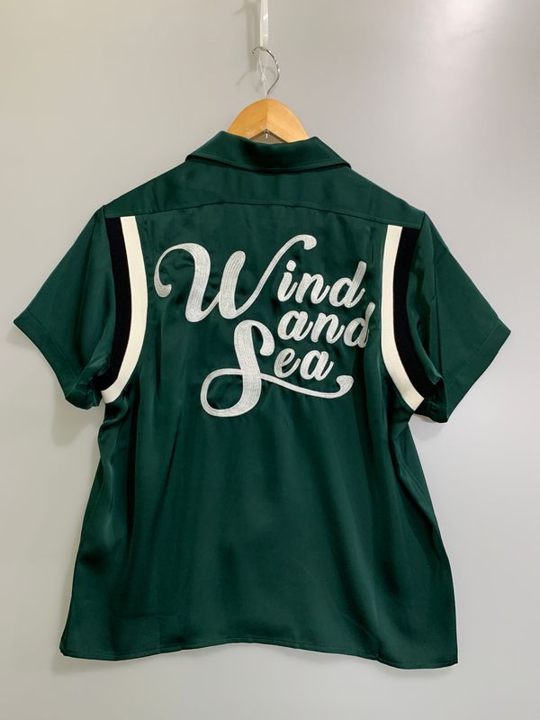 中古美品】 WIND AND SEA ウィンダンシー SD BOWLING SHIRT エスディー