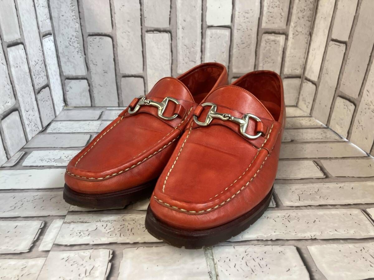 CAVALLERESCO カヴァレレスコ ローファー レッド 28cm