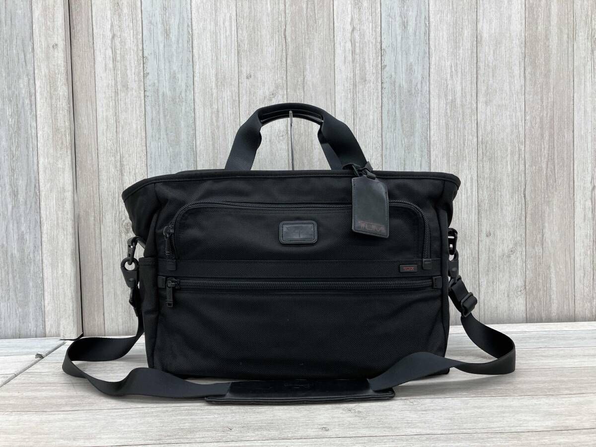TUMI／トゥミ／ショルダーバッグ／2WAYビジネスバッグ／ブラック／26160DH