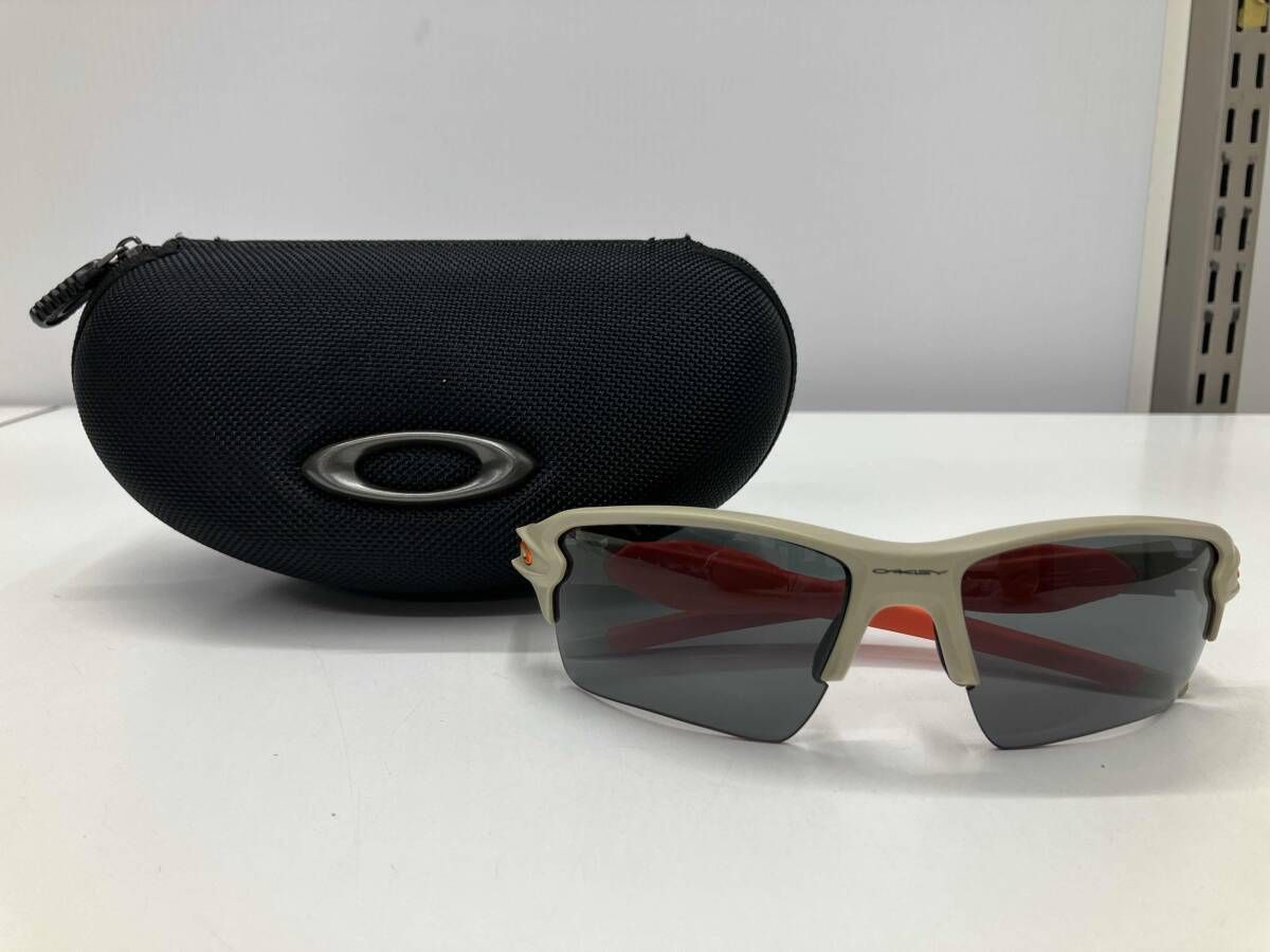 【ケース付き】OAKLEY オークリー 009188-J259 FLAK2.0 オレンジ×ベージュ