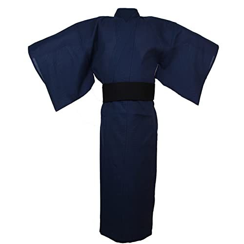 [Yifulove] メンズ 浴衣 涼しく 快適 綿麻 夏祭り お出掛け 父の日 和服 寝巻 旅館浴衣 男 男性 紳士送料無料 da86a2d6