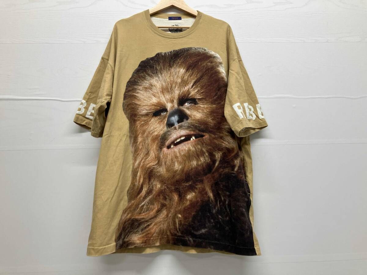 UNDERCOVER アンダーカバー 半袖Tシャツ UCQ4811-1 チューバッカプリント 3 イエロー マスタード 夏