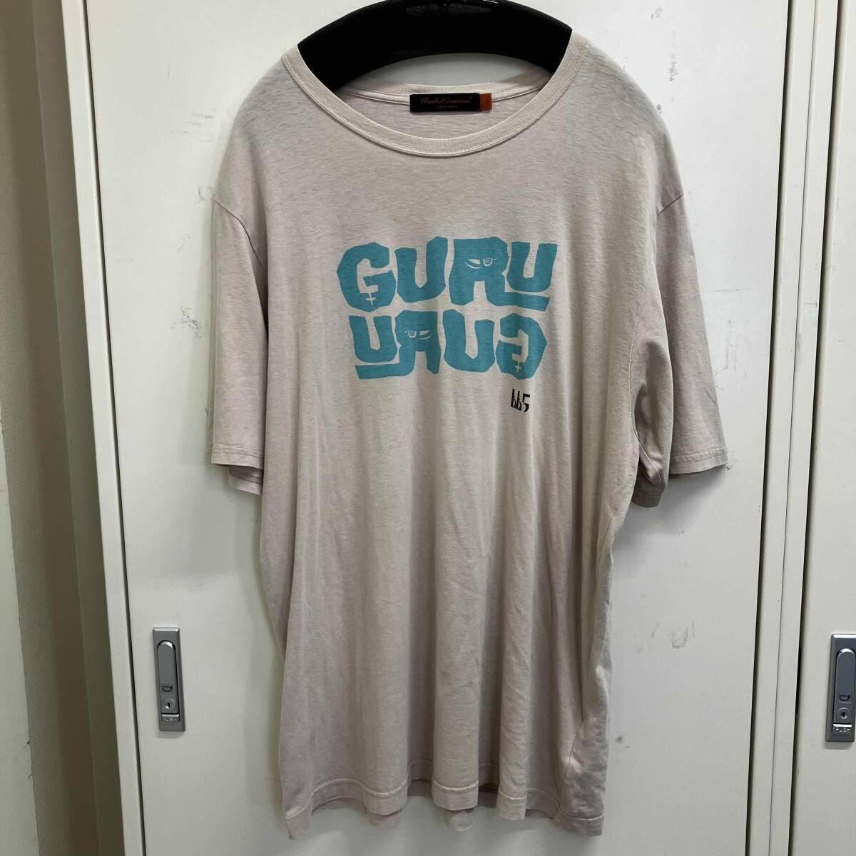 06AW archive UNDERCOVER GURUGURU 両面プリントカットソー サイズ3 ベージュ系 アンダーカバー