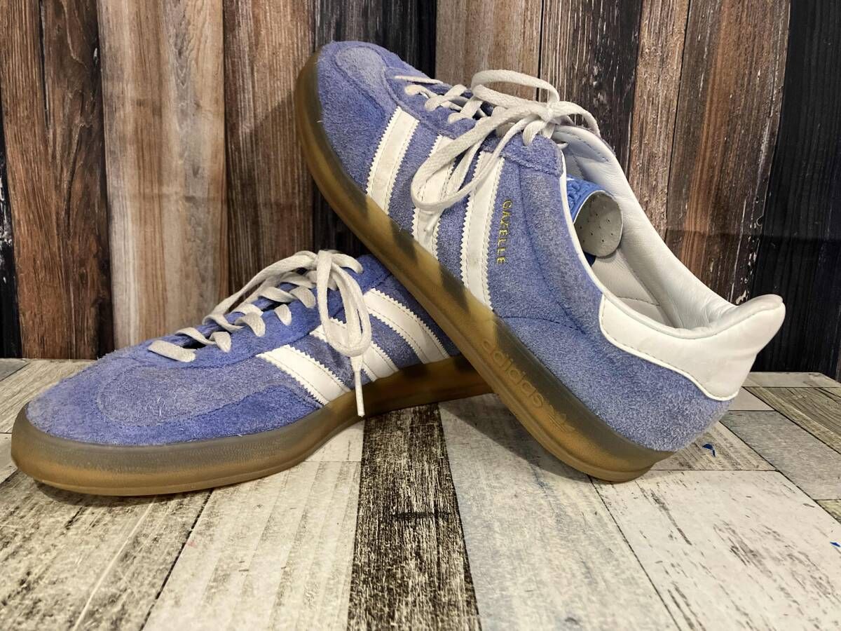 adidas アディダス GAZELLE INDOOR アディダス ガゼル インドア HO8717 ブルー系 ２７時