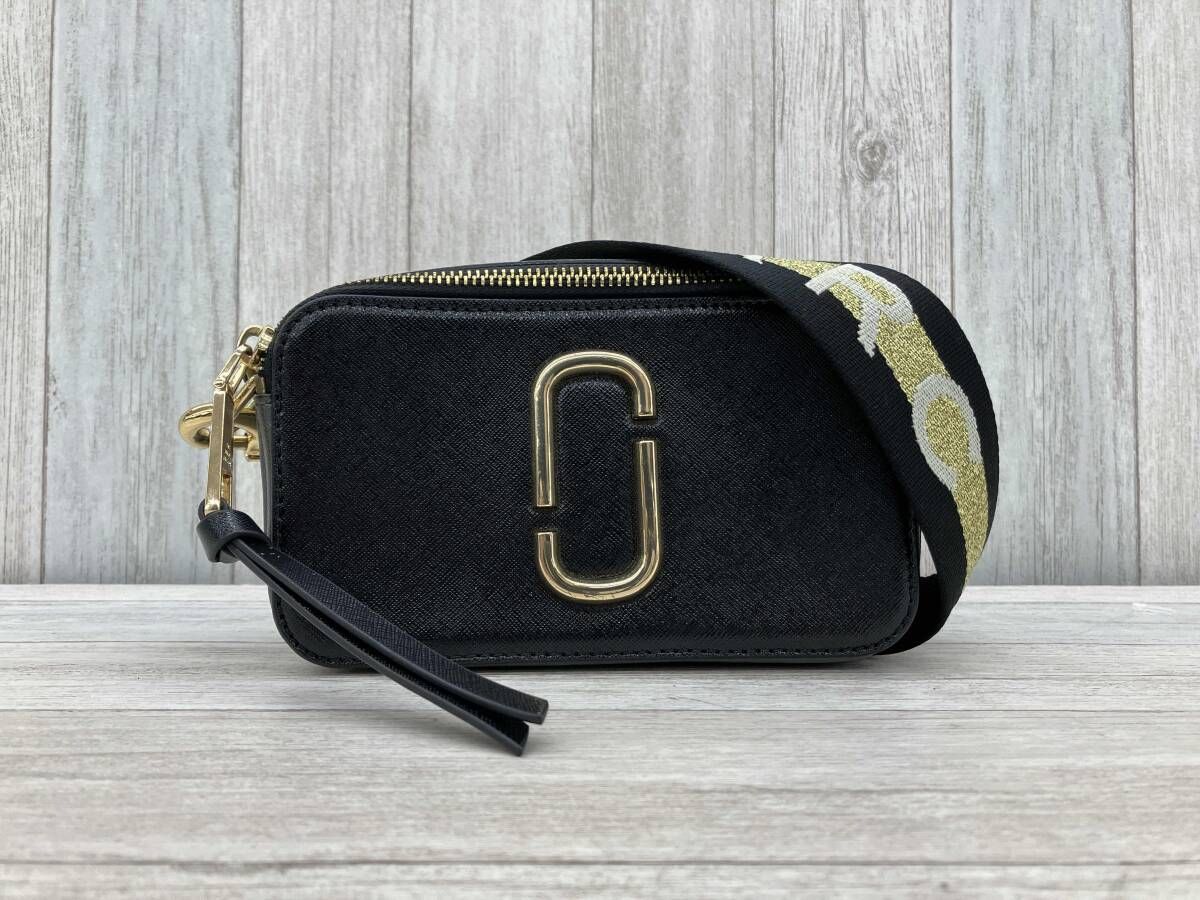 THE MARC JACOBS／ザ　マークジェイコブス／ショルダーバッグ／THE SNAPSHOT／ブラック