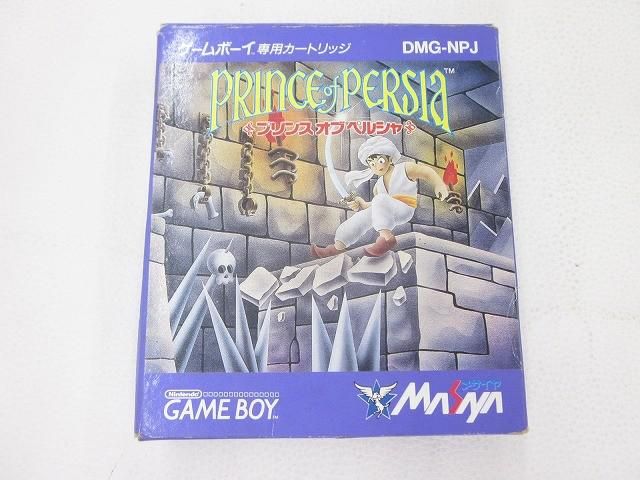 中古品 ゲーム ゲームボーイ ソフト プリンス オブ ペルシャ 動作品 箱・取扱説明書・ハガキ付き