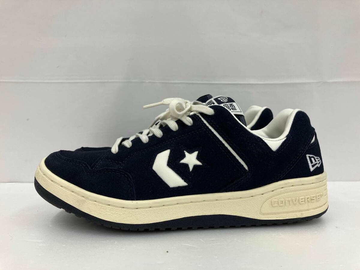 CONVERSE×NEW ERA コンバース×ニューエラ WEAPON SUEDE OX NE ウエポン スエードOX スニーカー 26 ネイビー 通年