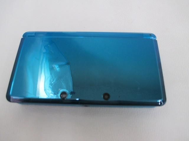 中古品 ゲーム ニンテンドー3DS 本体 CTR-001 アクアブルー 動作品