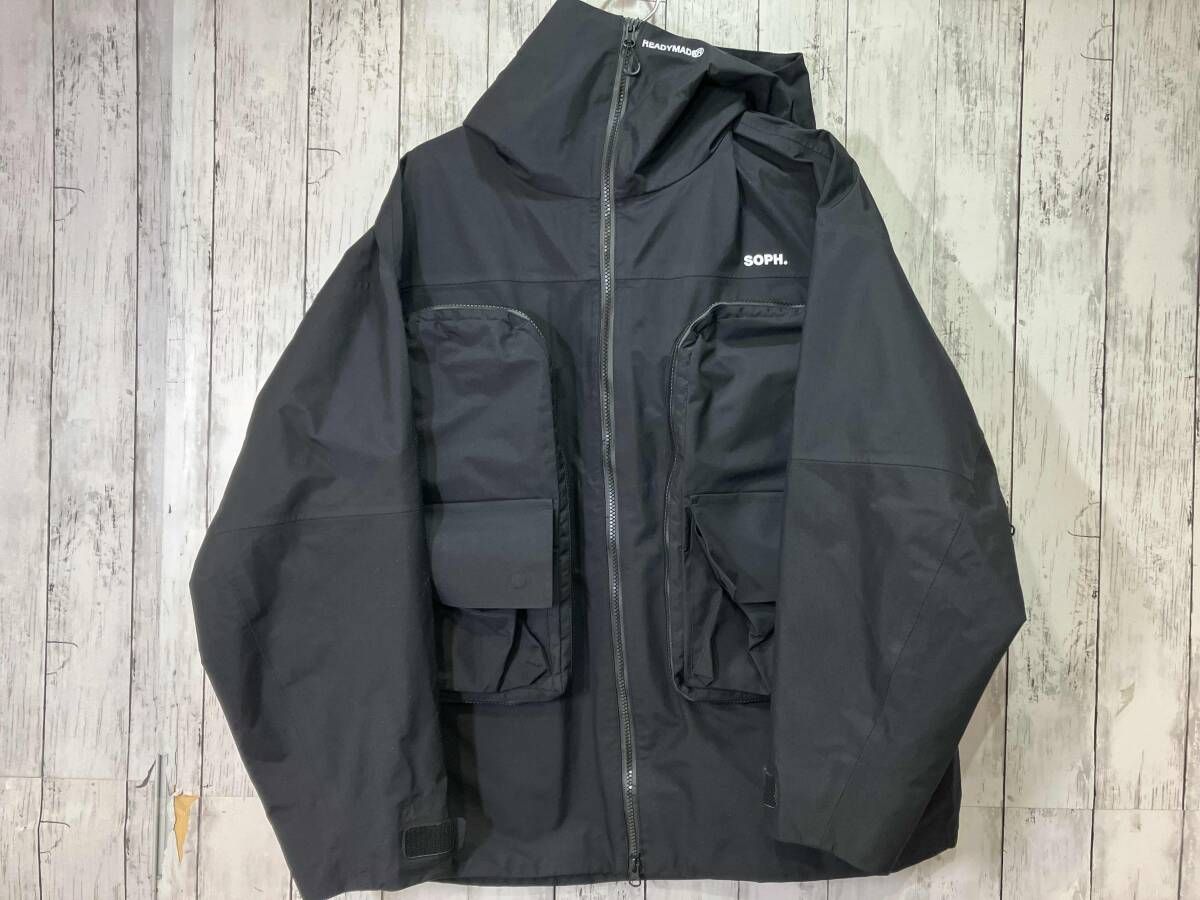 F.C.Real Bristol READYMADE レディメイド 3L MULTI POCKET JACKET マルチポケット ジャケット ブラック FCRB-192122