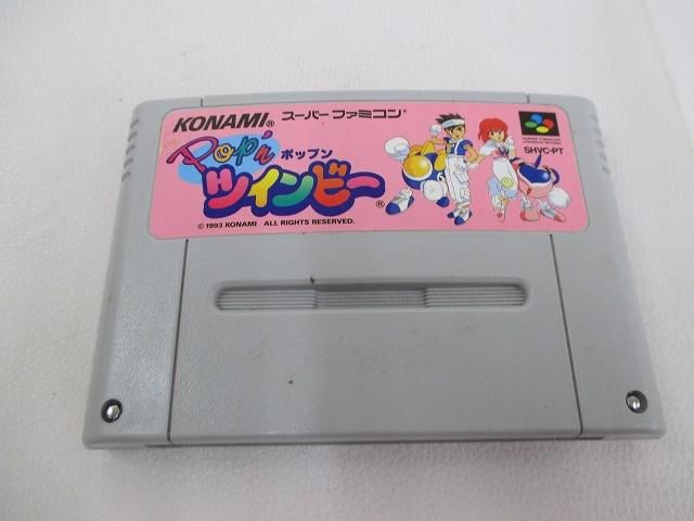 中古品 ゲーム スーパーファミコン ソフト Pop'n ポップン ツインビー