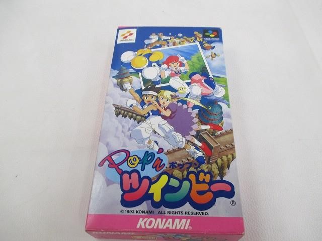 中古品 ゲーム スーパーファミコン ソフト Pop'n ポップン ツインビー