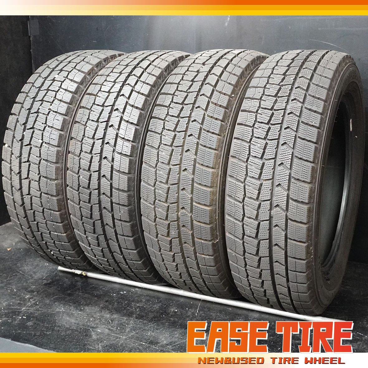 8-8.5分山 2024年製 スタッドレス 185/60R15 ダンロップ ウィンターマックス WM02 4本 アクア ヤリス 170系シエンタ フィット等