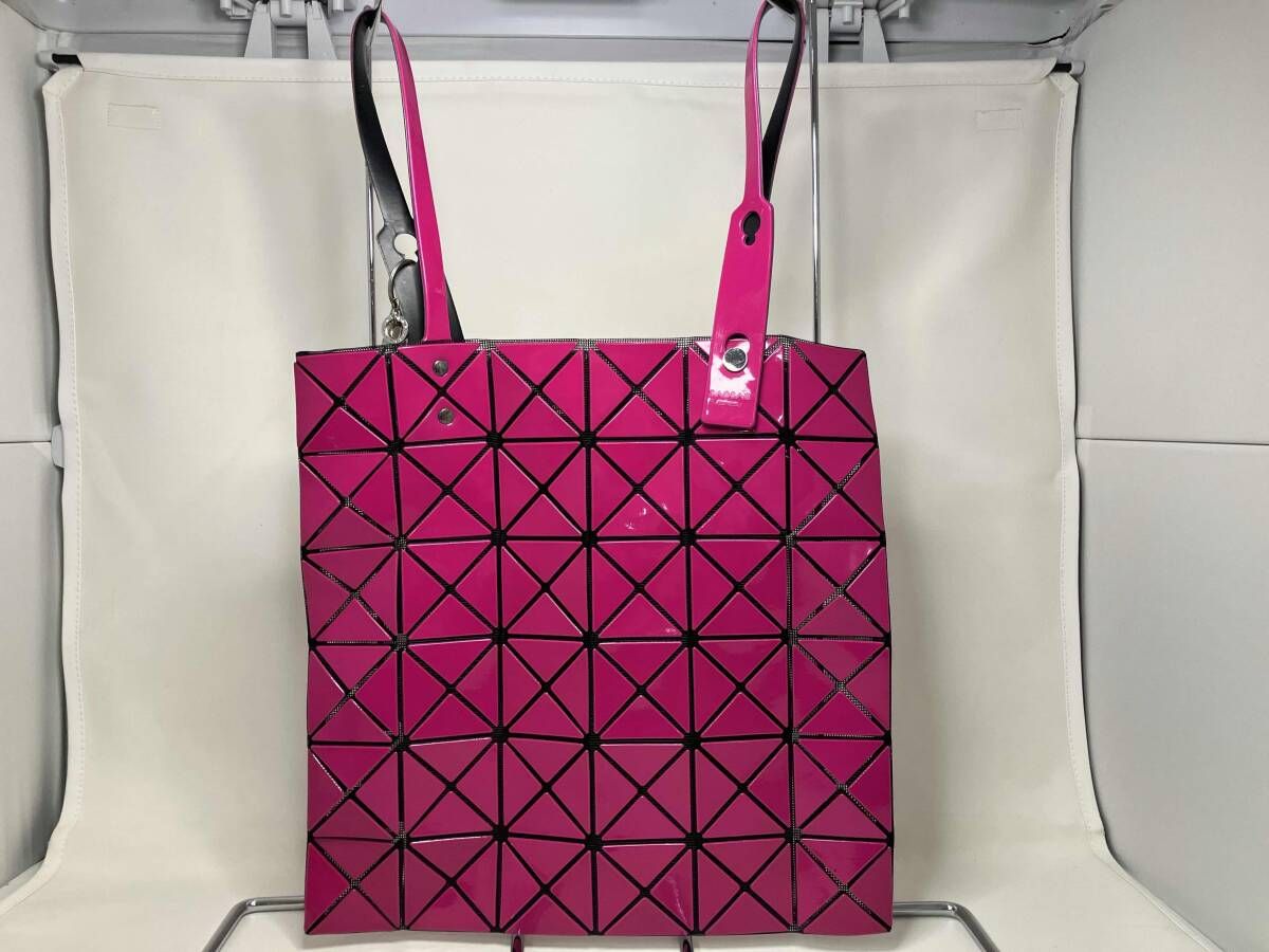 BAO BAO バオバオ ISSEY MIYAKE イッセイミヤケ ハンドバッグBB 21-AG113 ピンク 通念