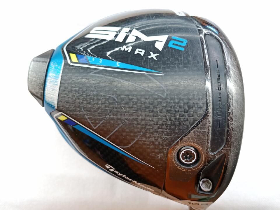 テーラーメイド　SIM2 MAX　10.5度　Speeder 661 EVOLUTION 6　Sフレックス　ドライバー　中古　ゴルフドゥ！福山王子店【最短即日発送】