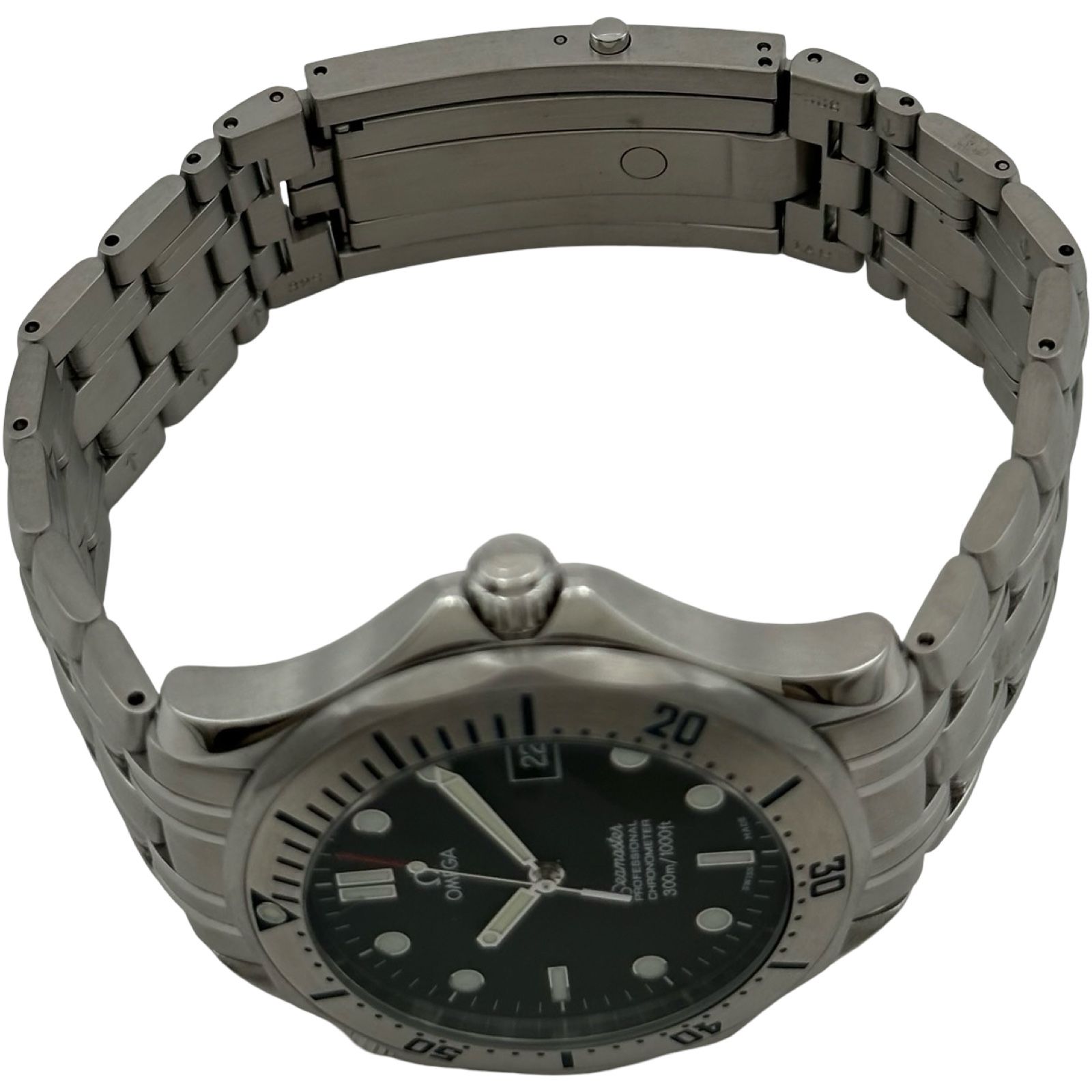 オメガ OMEGA シーマスター 300 2251.50 ブラック ステンレススチール 自動巻き メンズ 腕時計 オメガ OMEGA シーマスター 300 2251.50 ブラック ステンレススチール 自動巻き メンズ 腕時計