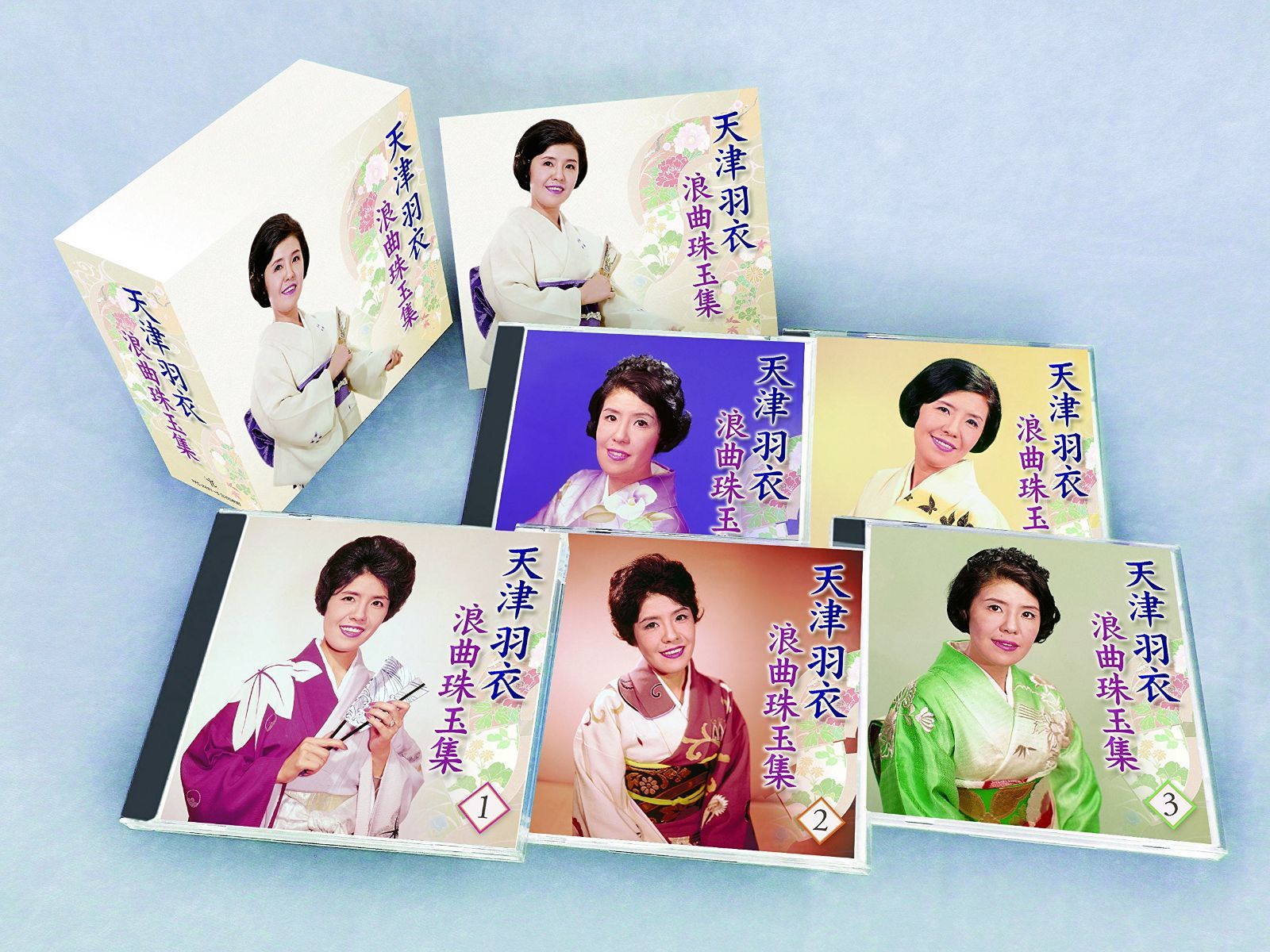 【CD】天津羽衣　浪曲珠玉集（ＣＤ５枚組）
